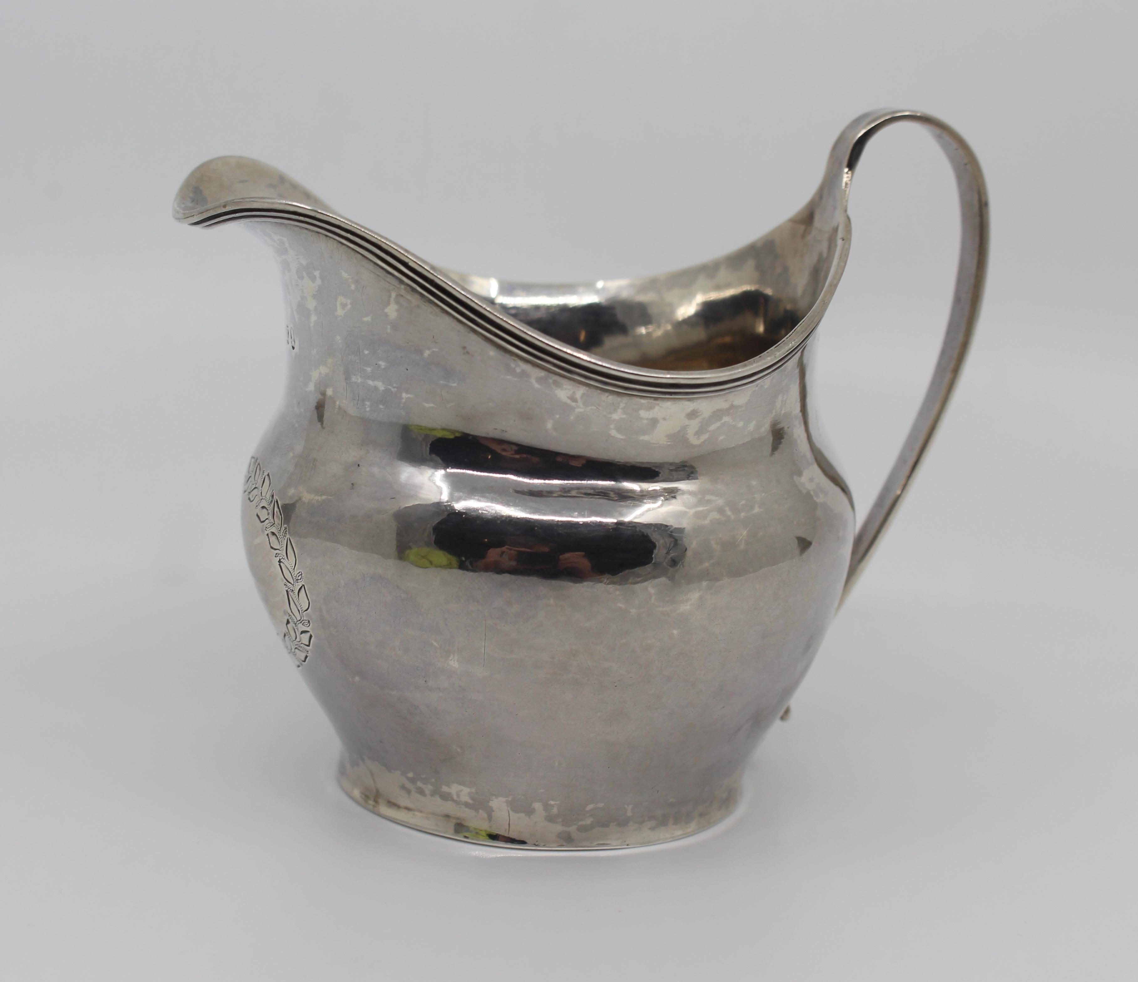 Regency Solid Silver Cream Jug London, 1805 1