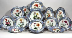 Regency Spode Porcelain Seventeen Piece Dessert Service, Pattern # 2329
