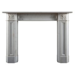 Regency Statuary Marble Fireplace Surround