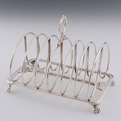 Portabevande in argento Sterling Regency Londra 1818