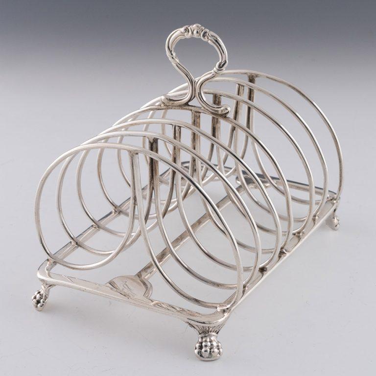 Portabevande in argento Sterling Regency Londra 1818 In condizioni buone in vendita a Tunbridge Wells, GB