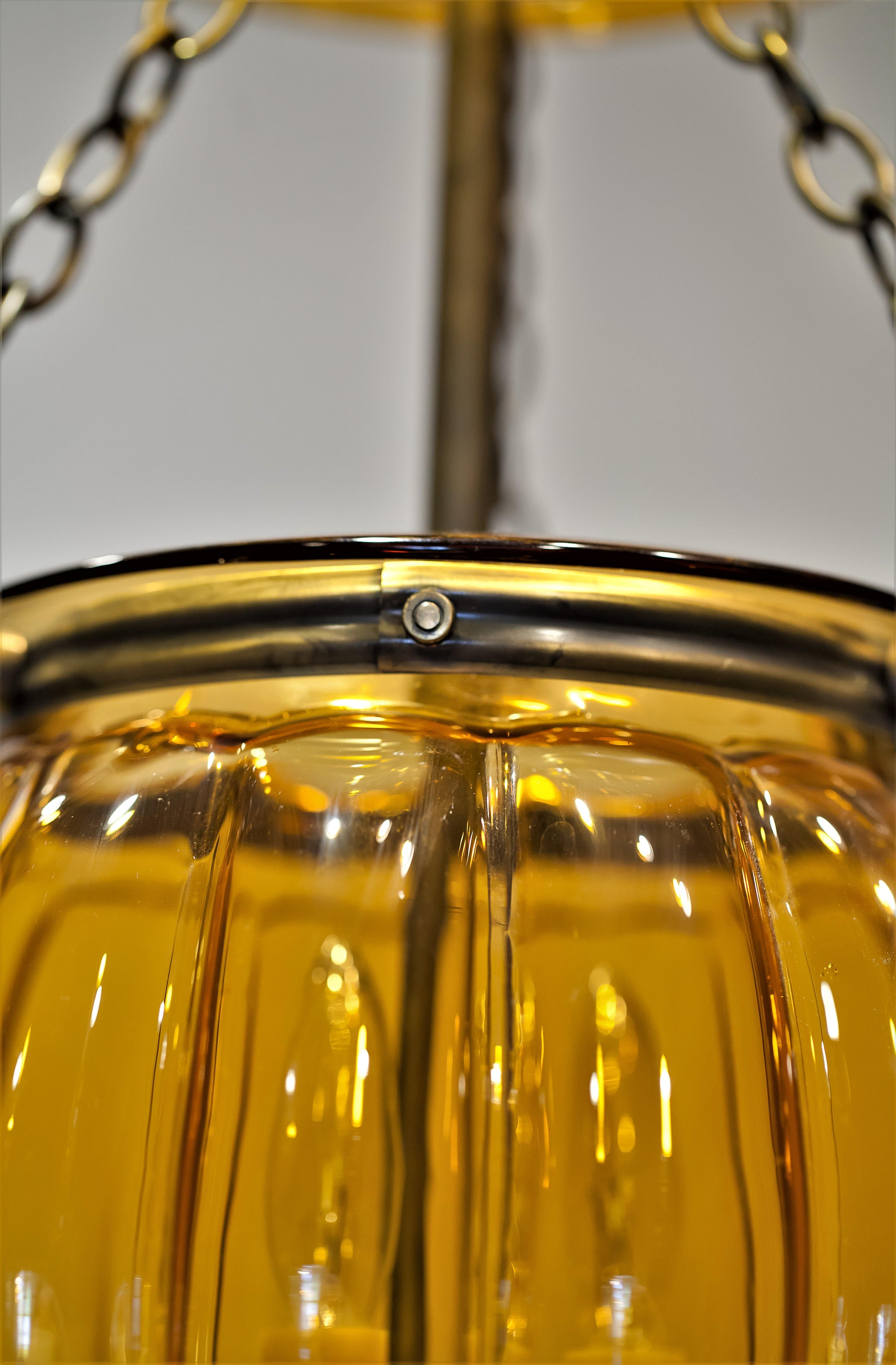Regency Style Amber 3 Light 