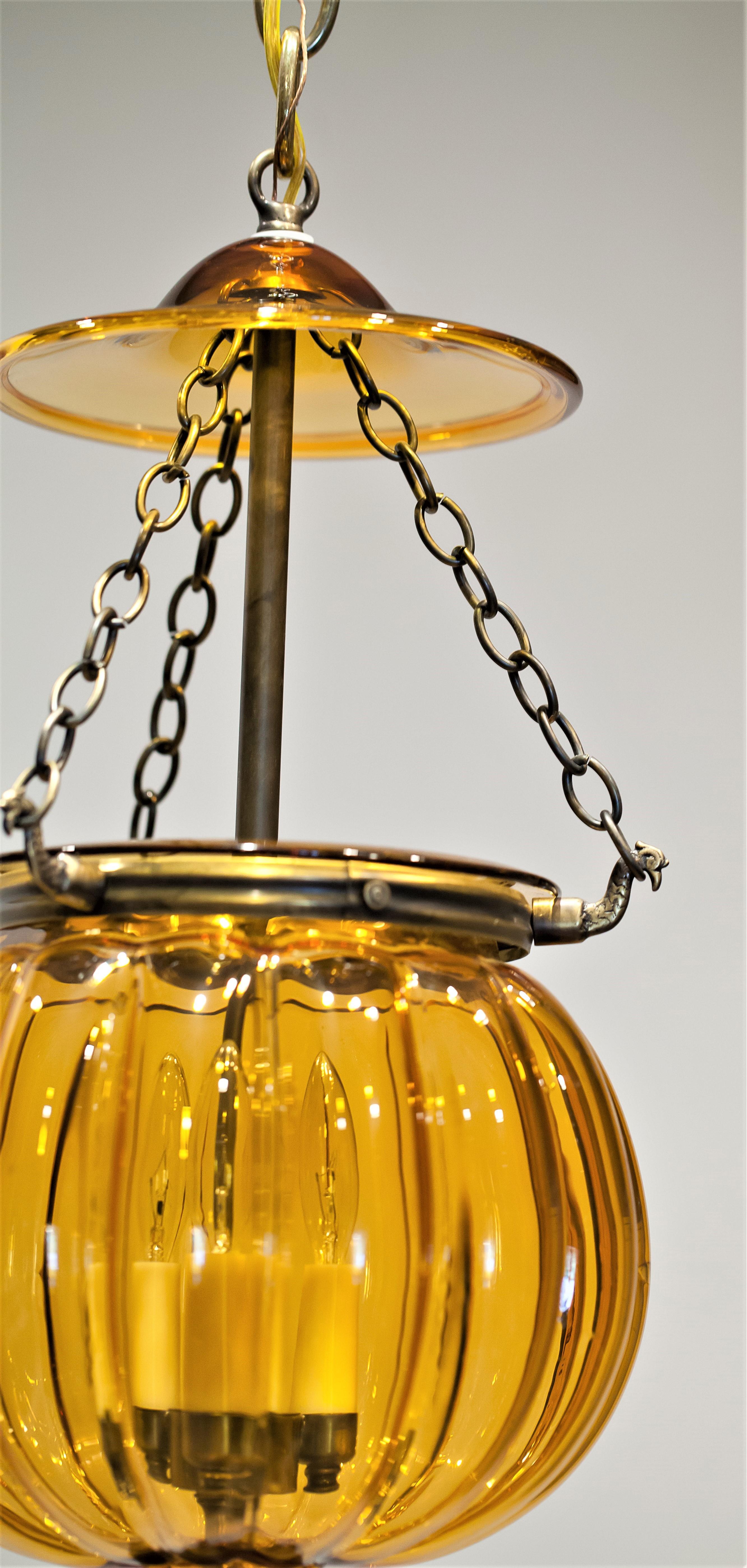 Regency Style Amber 3 Light 