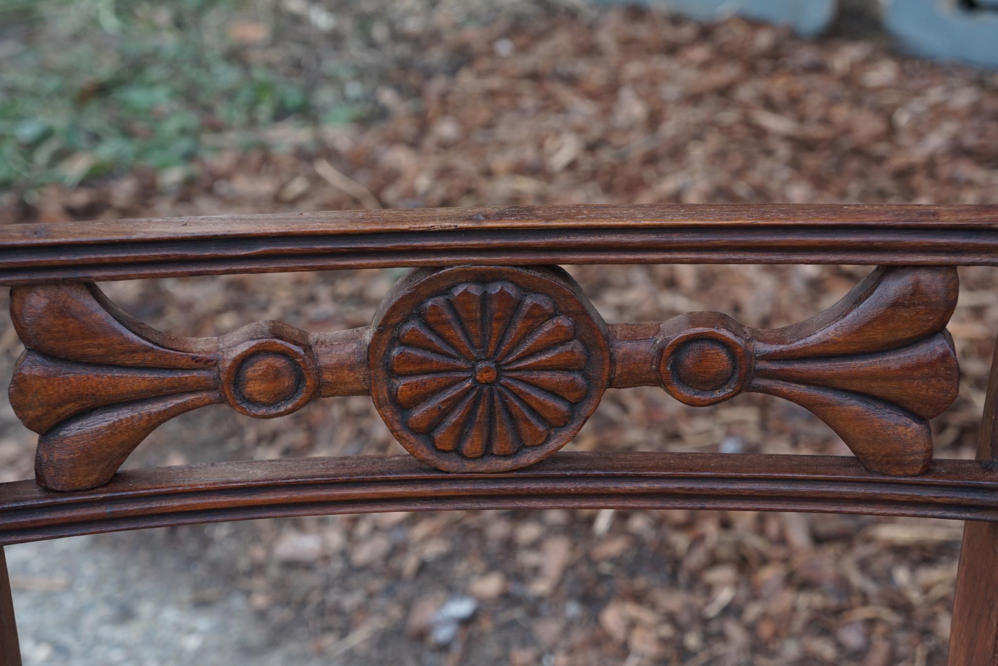 Set of Ten Regency Style Anglo-Indian Chairs For Sale 4