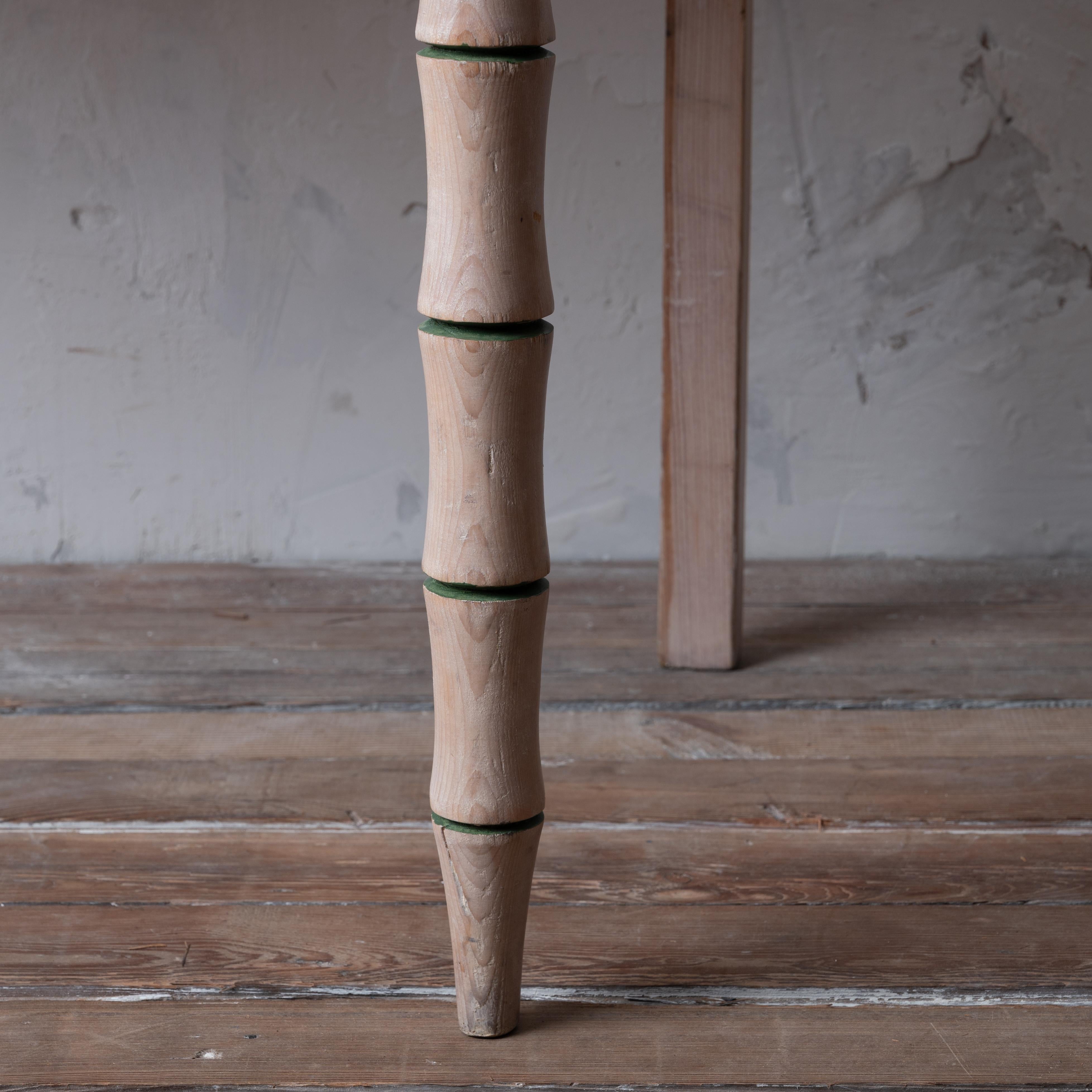 Beistelltisch aus gedrechseltem Bambus im Regency-Stil 4