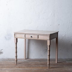Regency Style Bamboo Turned Side Table