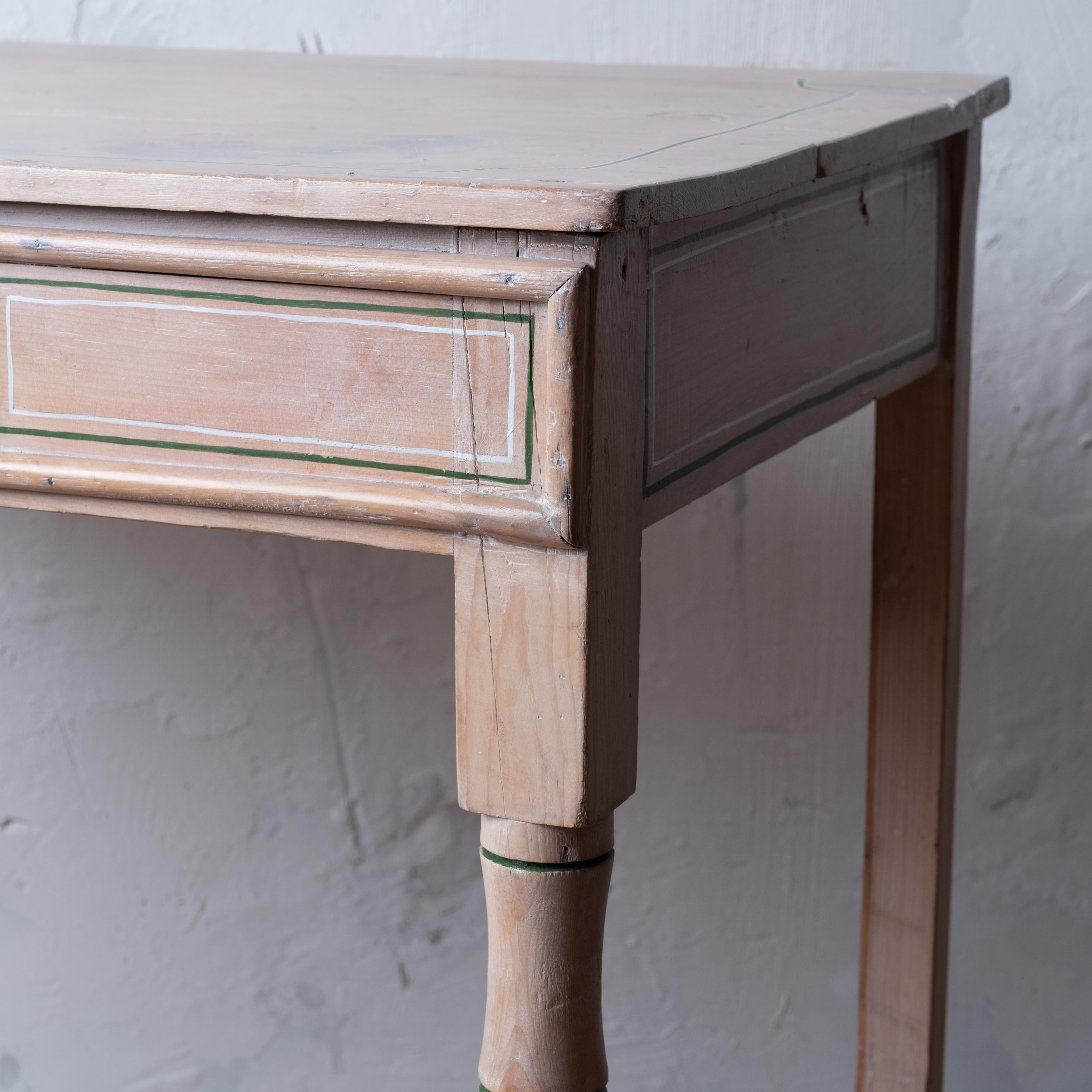 Regency Style Bamboo Turned Side Table 2