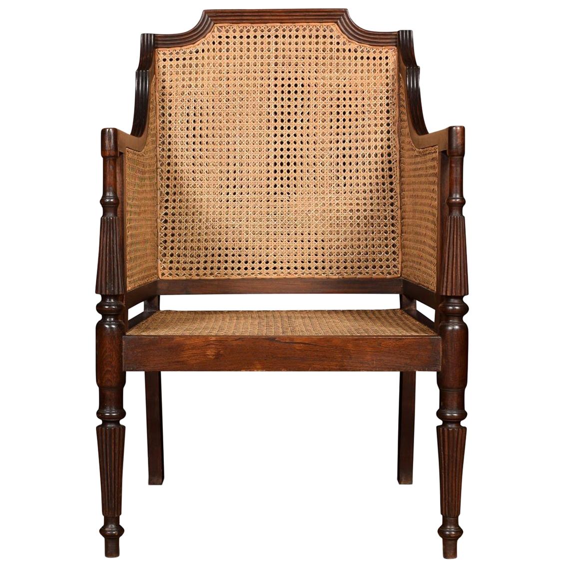 Regency Style Bergère Armchair