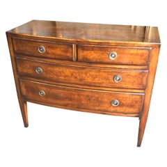 Regency Style Bow-Front Commode, Holland & Co.