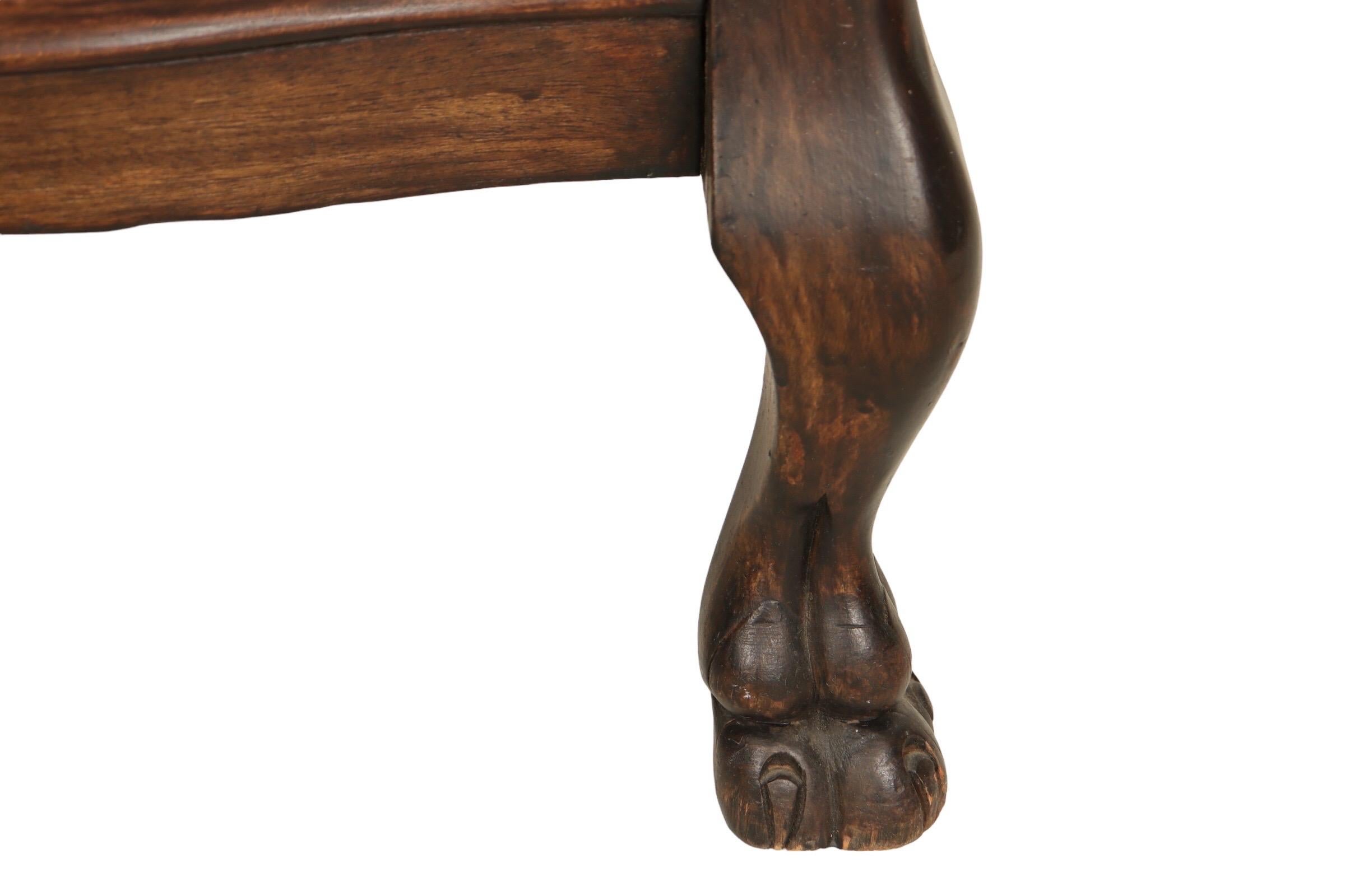 Wood Regency Style Bow Front Low Dresser