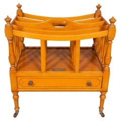 Regency Style Boxwood Canterbury Commemorating Graniteville Mill