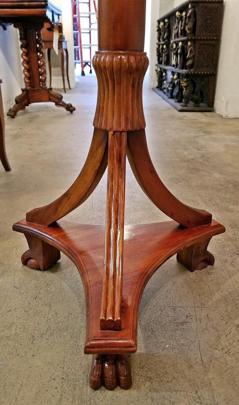Regency Style British Walnut Clothes Rack or Coat Stand ...
