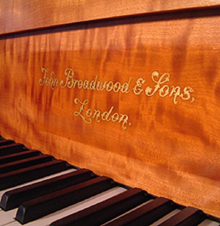 Regency Style, Broadwood Grand Piano with an Inlaid Satinwood Case 3
