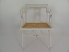 Regency Style Cane Seat Chair
