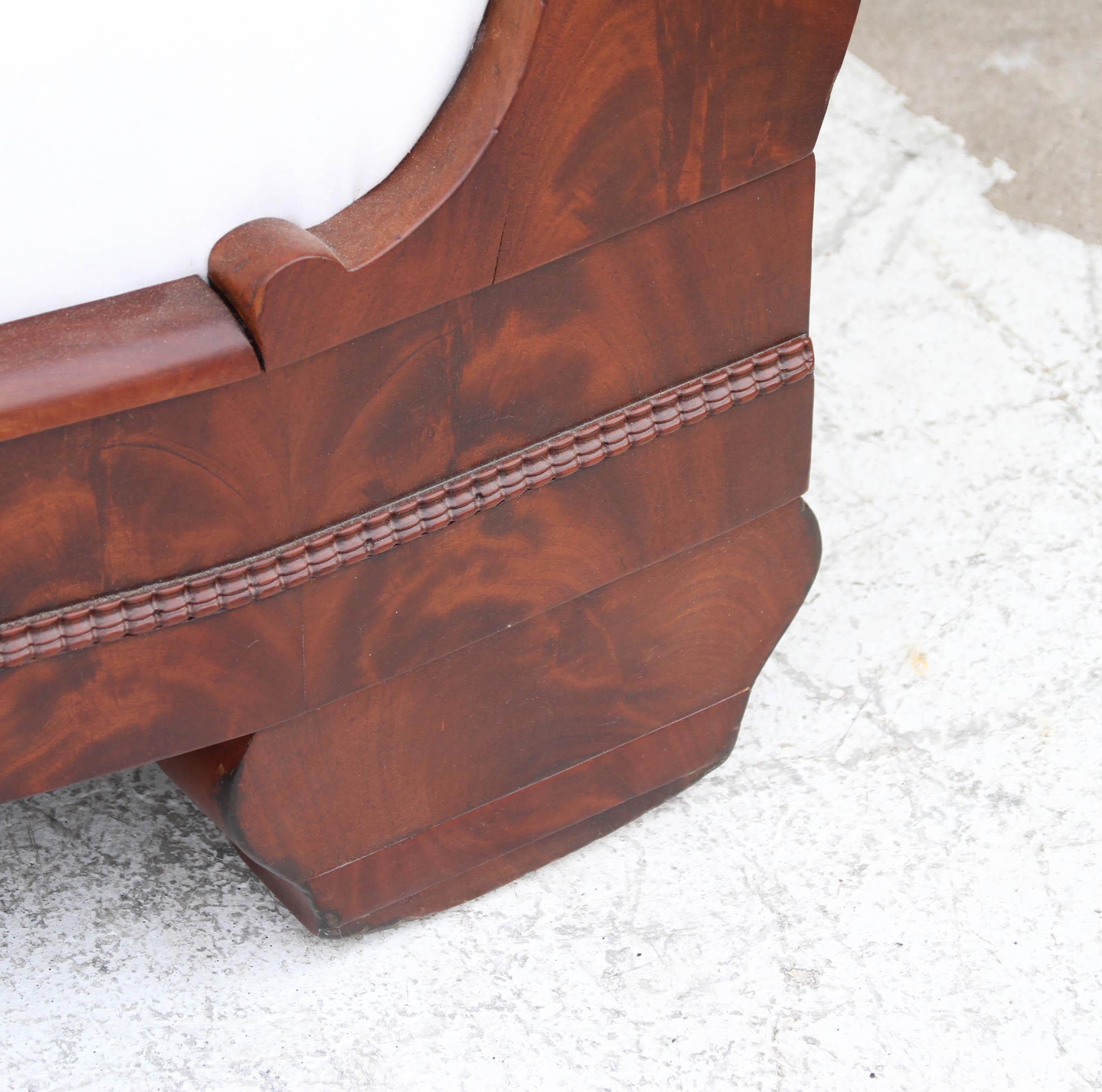 Regency Style Carved Antique Sofa For Sale 3