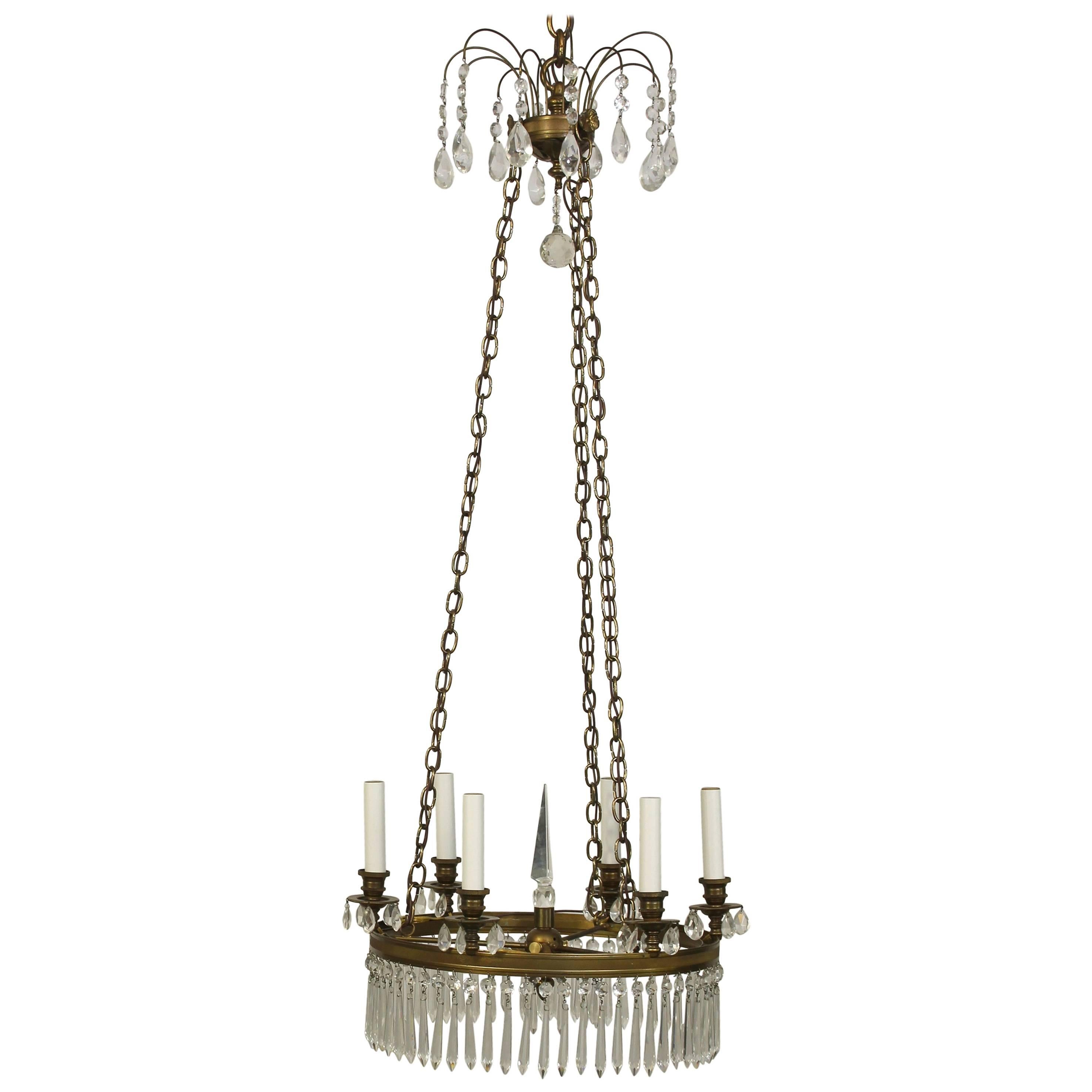 Regency Style Chandelier For Sale