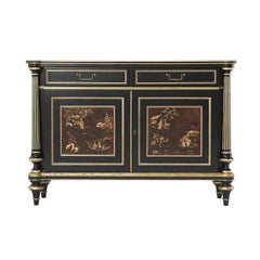 Regency Style Chinoiserie Cabinet