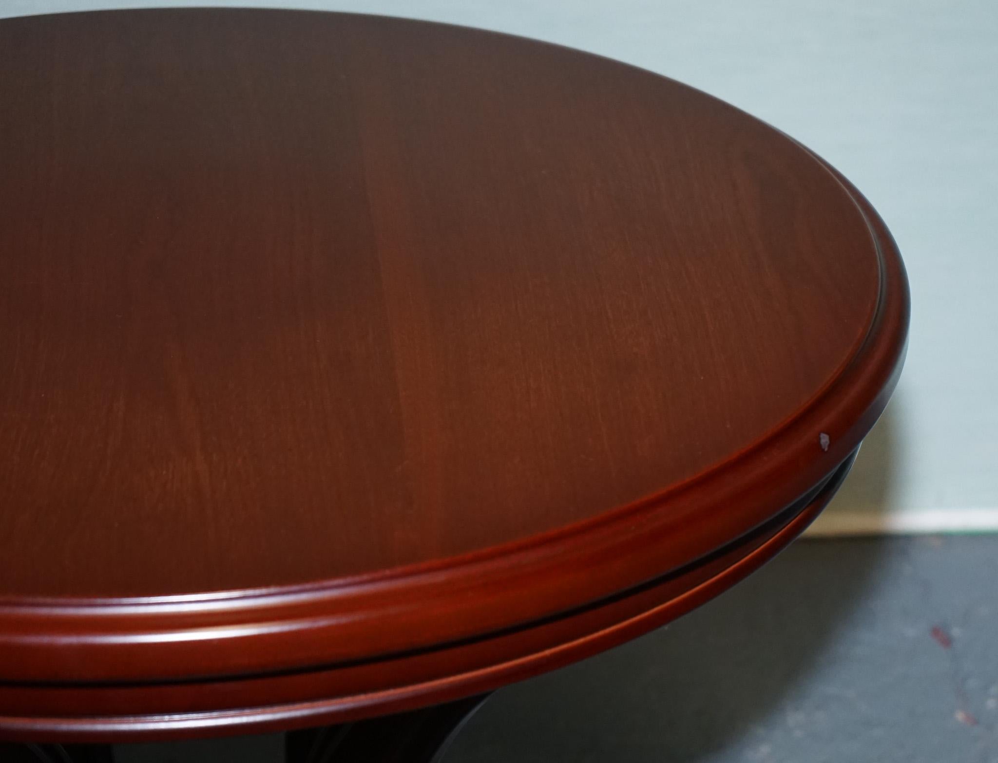 REGENCY STYLE CLASSIC ROUND SiDE TABLE PLANT TABLE In Good Condition For Sale In Pulborough, GB