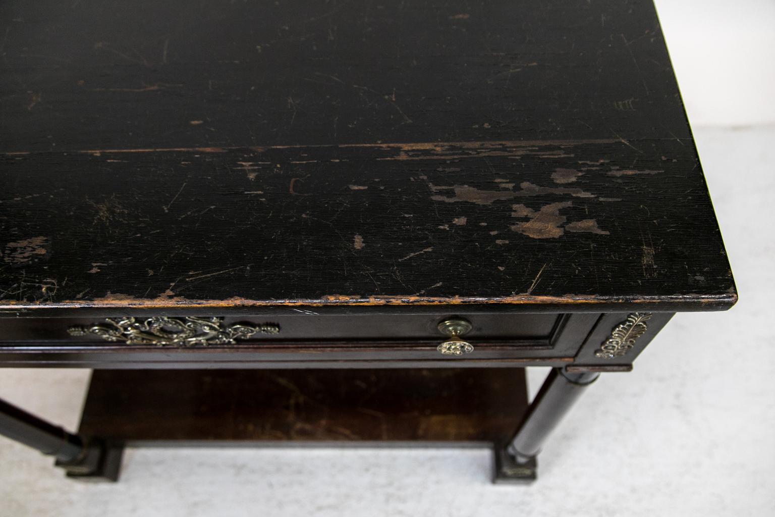 English Regency Style Console Table For Sale