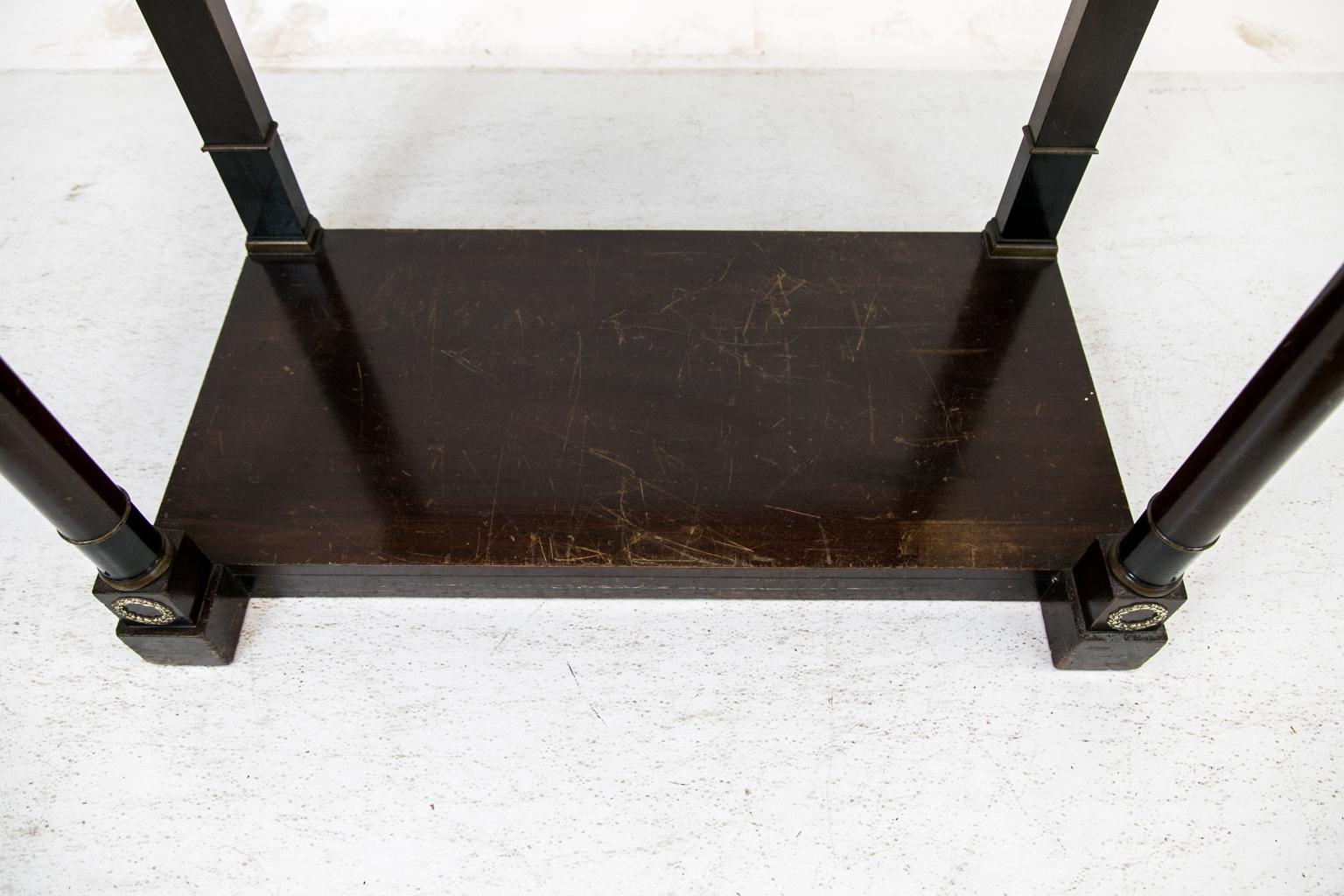 Early 20th Century Regency Style Console Table For Sale