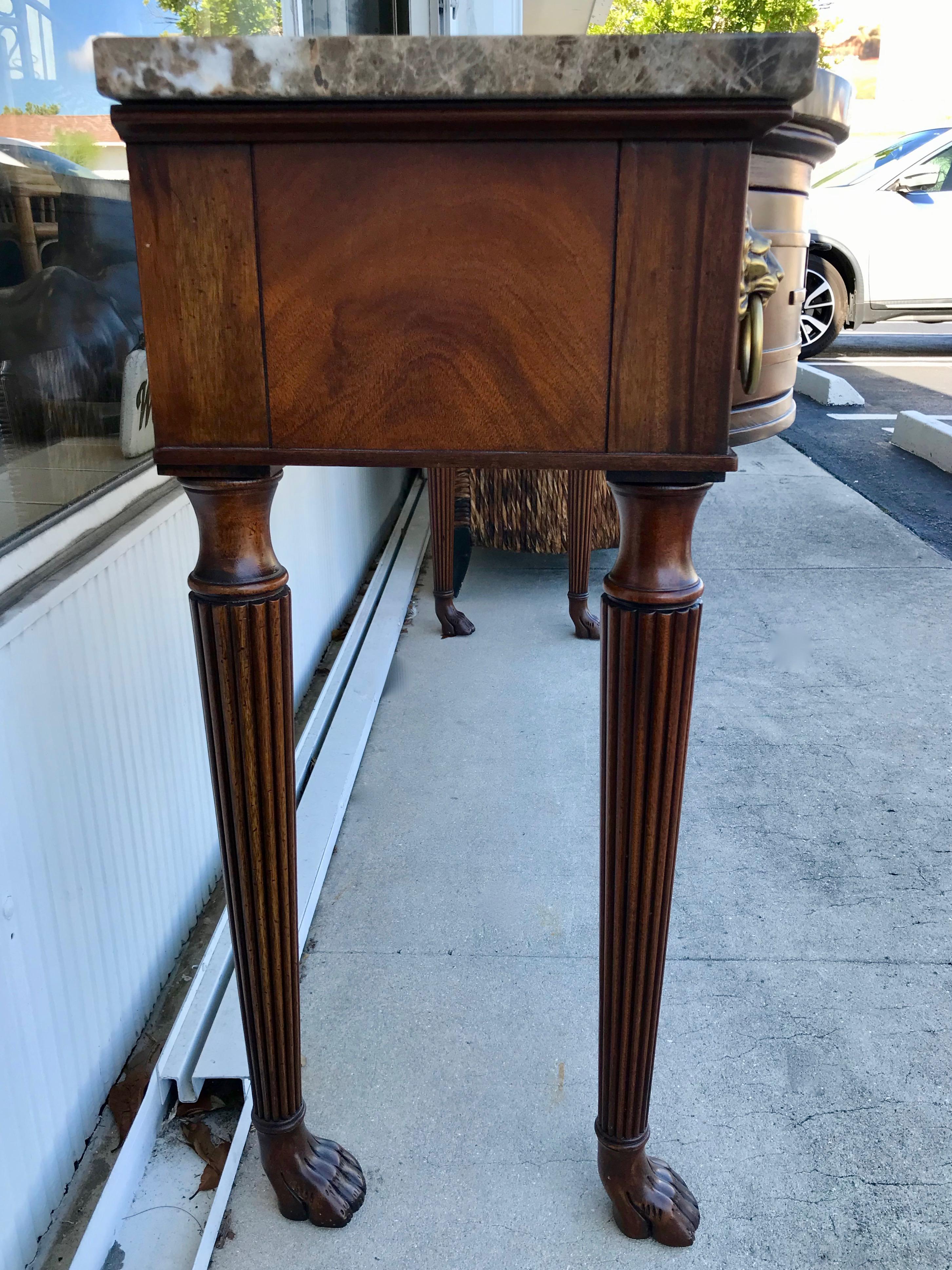 Regency Style Console Table 1