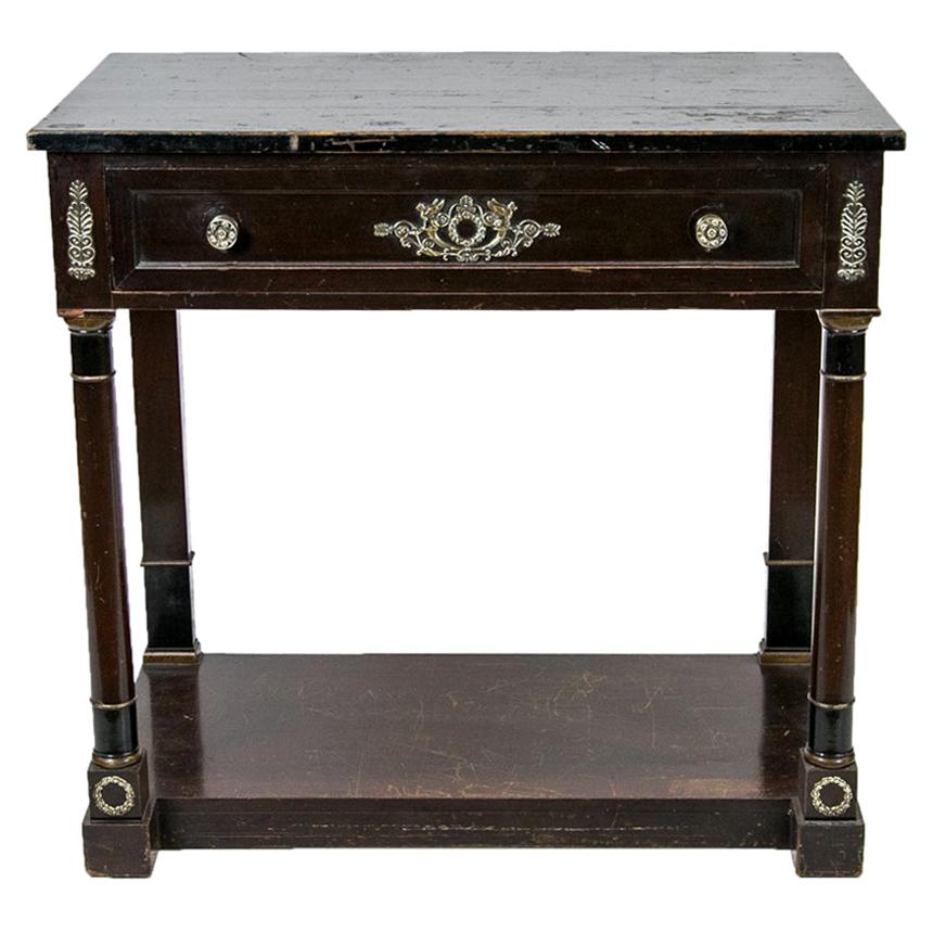 Regency Style Console Table For Sale
