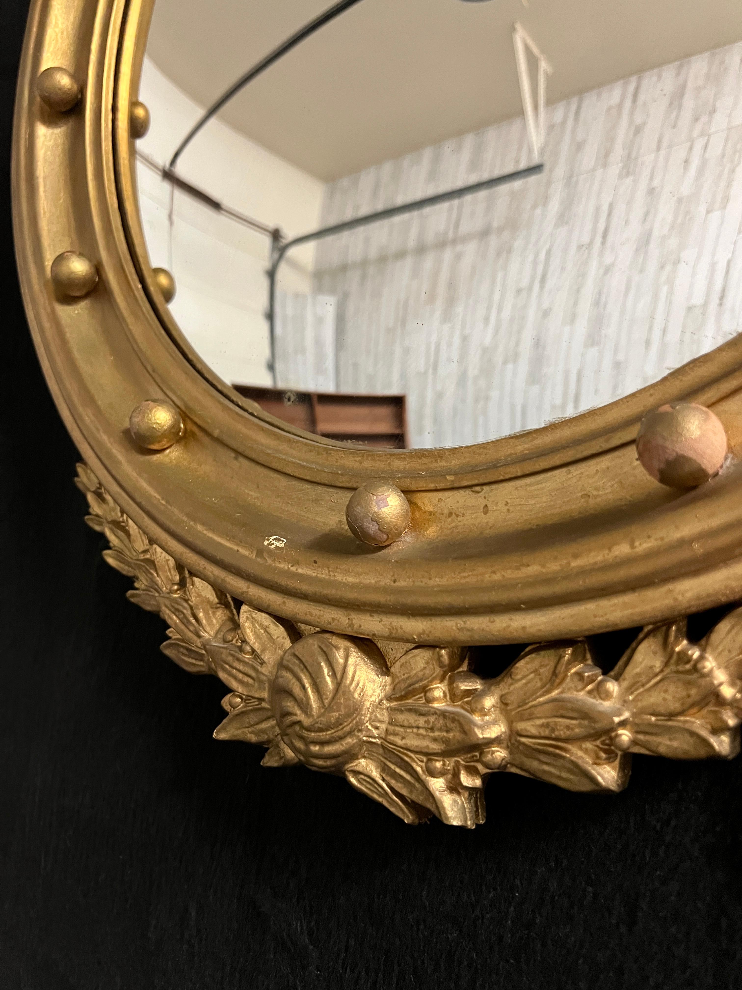 Regency style convex Mirror For Sale 2