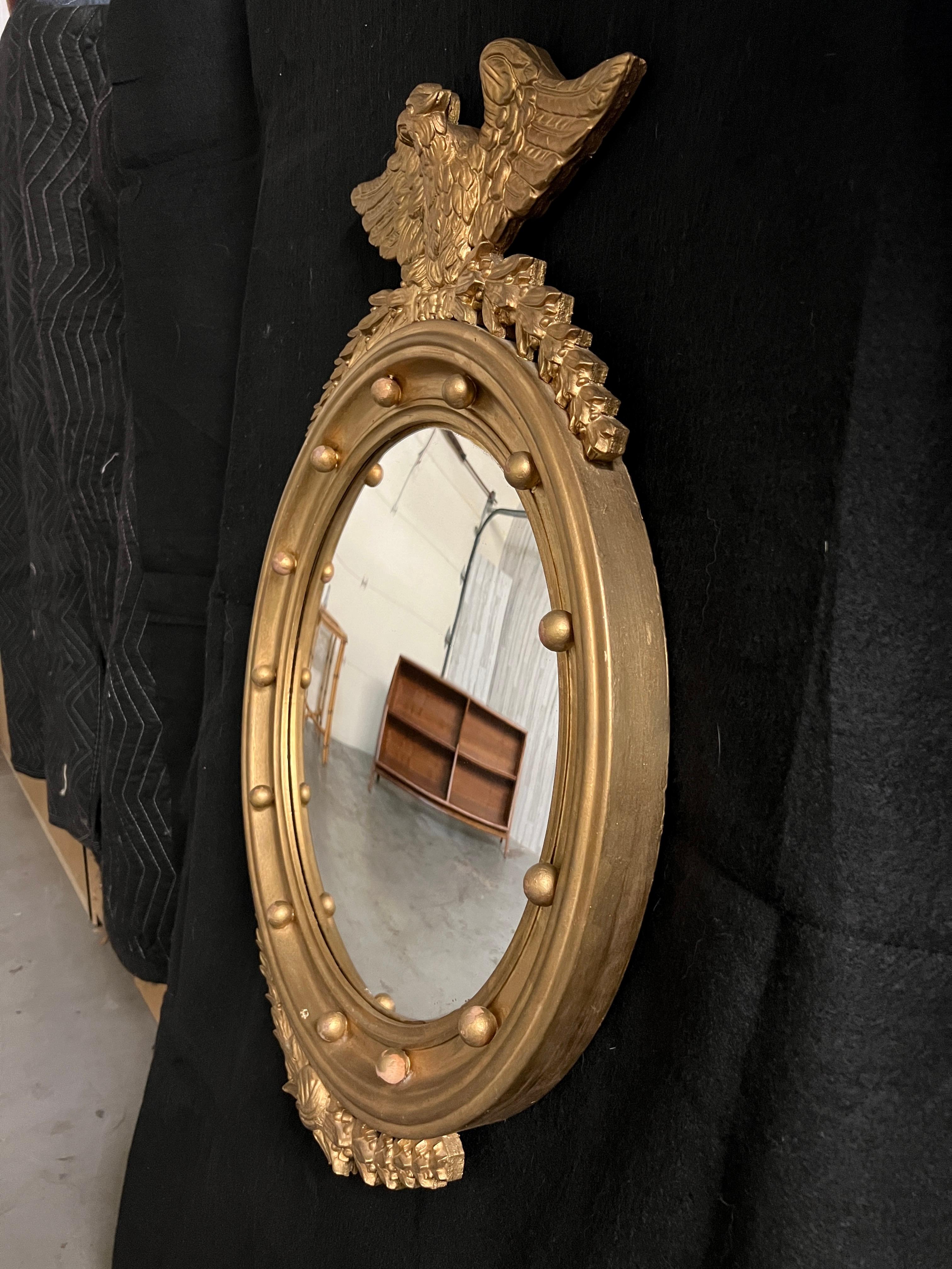 Regency style convex Mirror For Sale 3