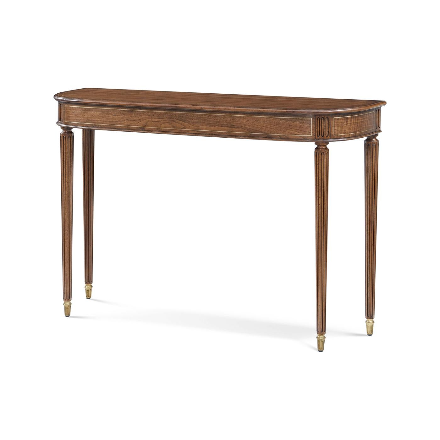 Mesa Consola Demilune Estilo Regencia Vietnamita en venta