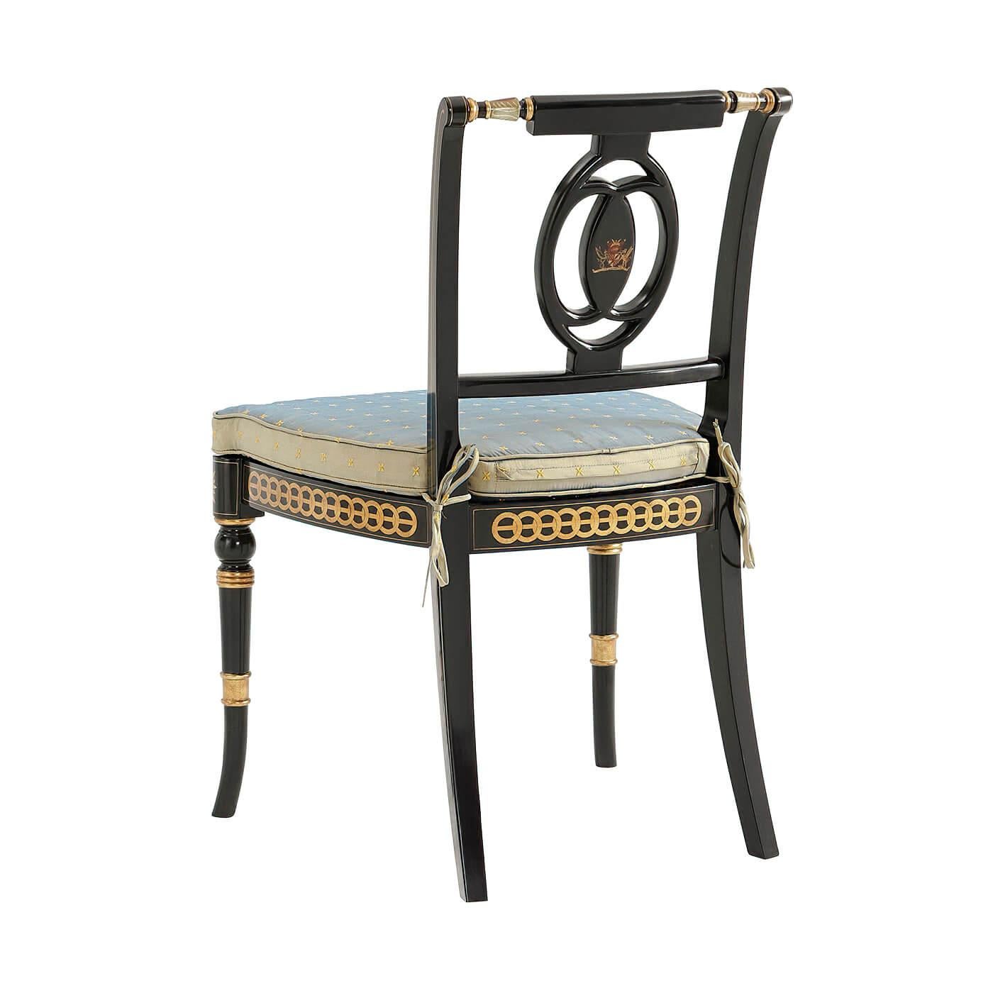 regency style chairs