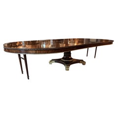 Regency style dining table