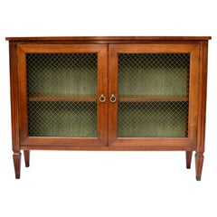 Regency Style Display Cabinet Bookcase or Console Case