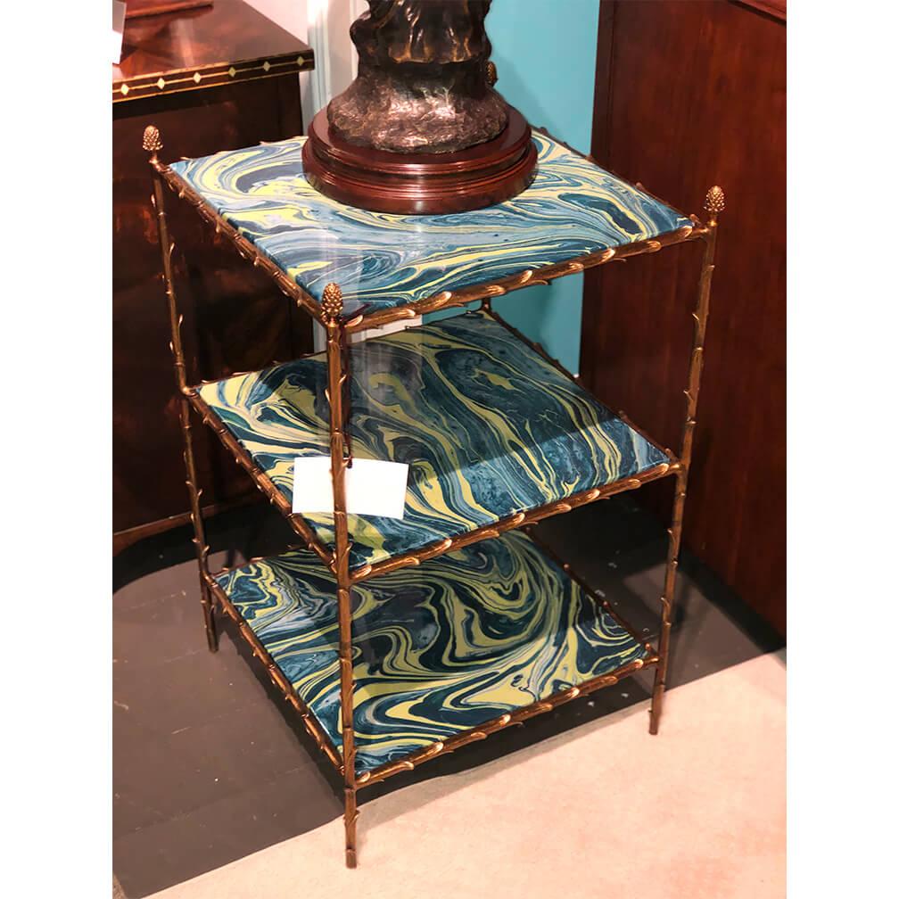 Contemporary Regency Style End Table