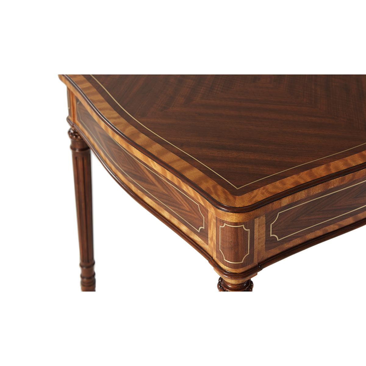 Contemporary Regency Style End Table For Sale