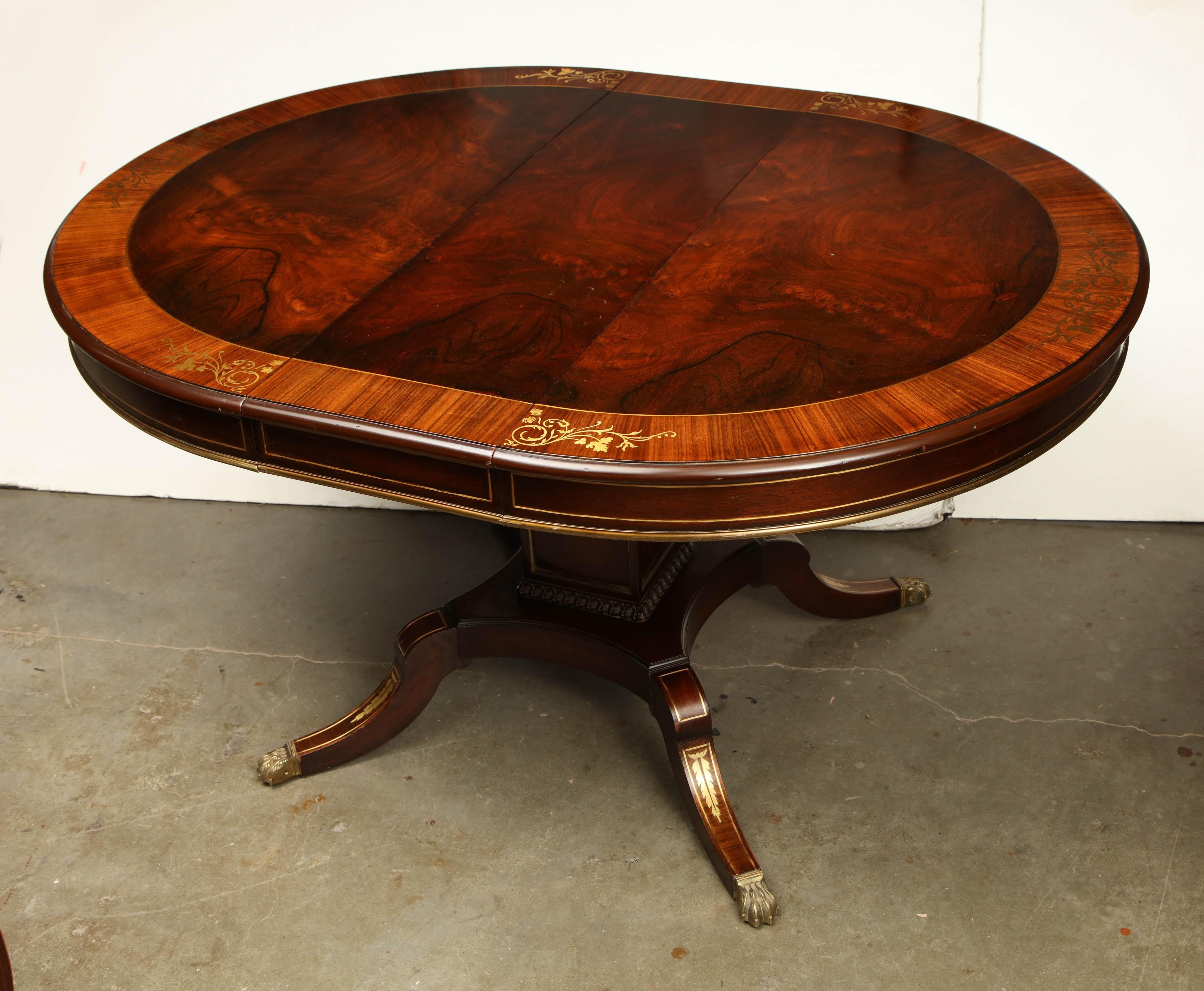 Regency Style Extension Dining Table 1