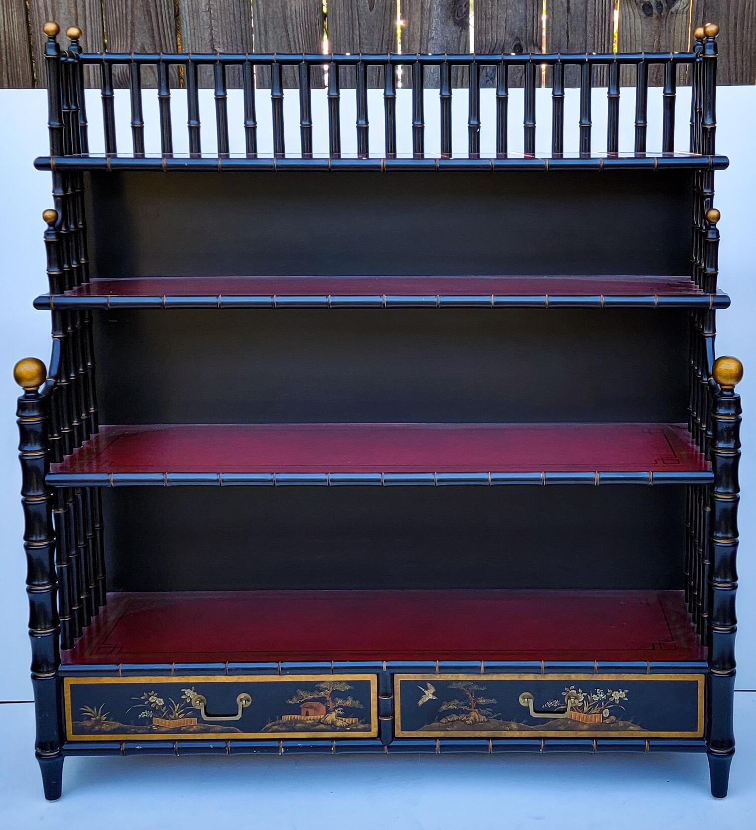 maitland smith bookcase