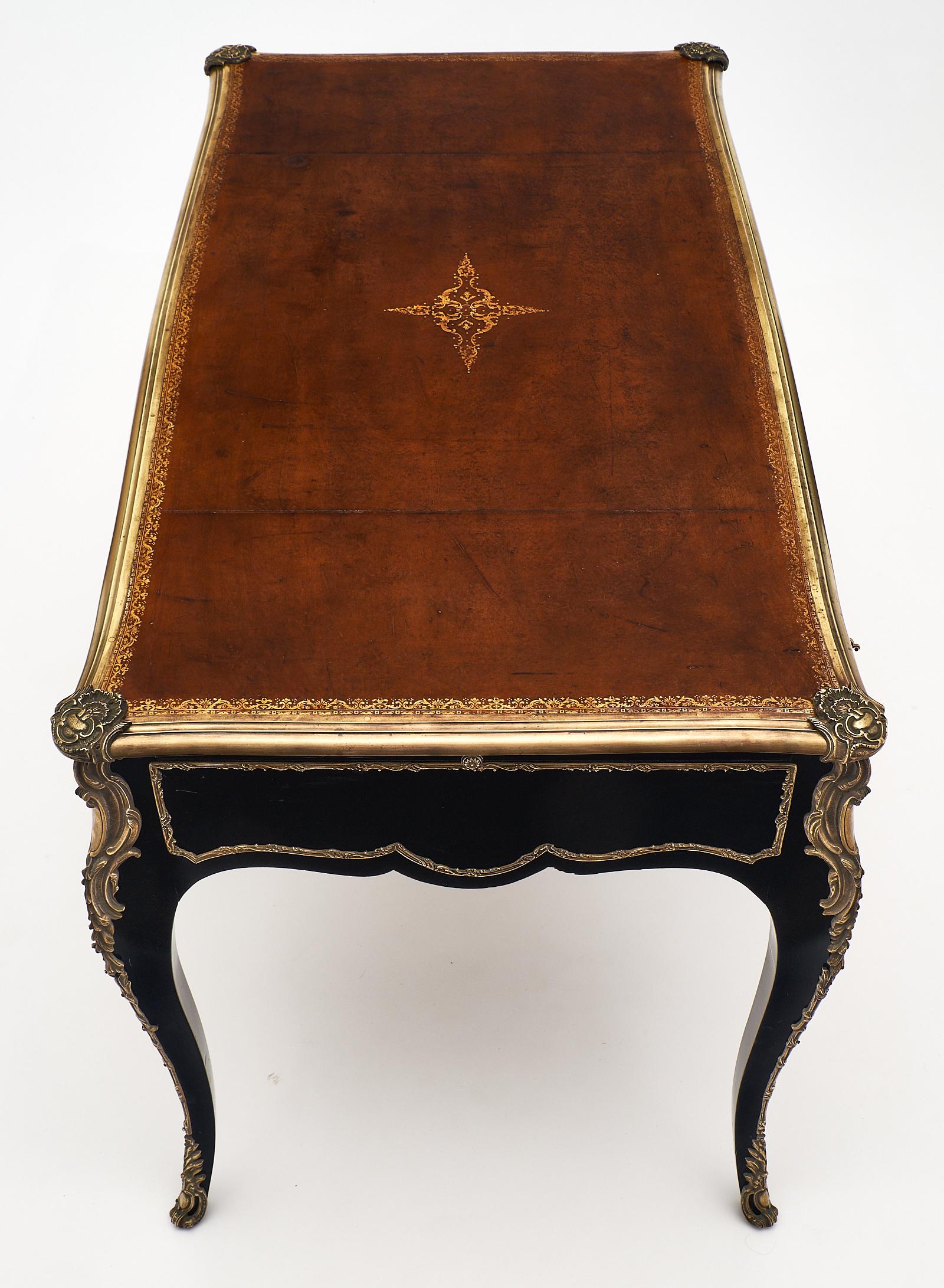 Regency Style French Antique Writing Desk 3