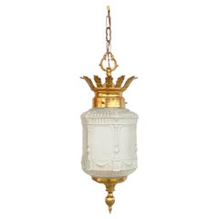 Regency Style French Lantern-Chandelier, 1960s