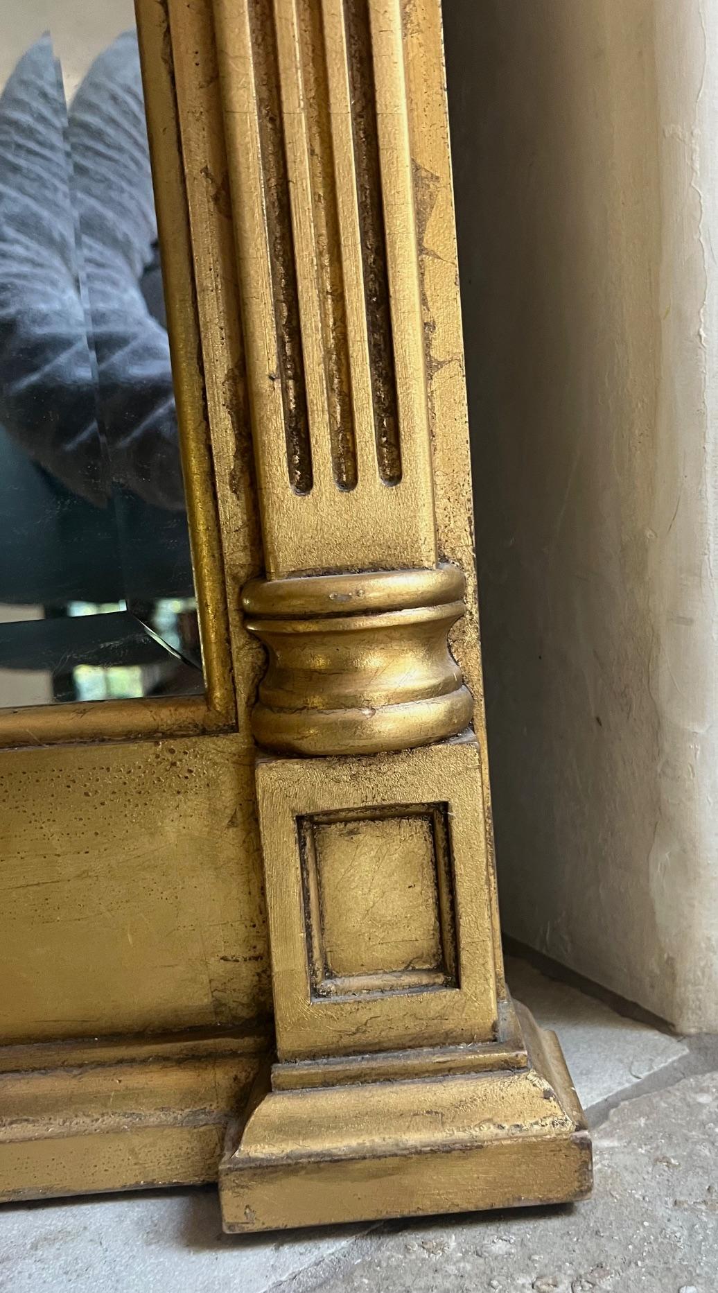 Miroir en bois doré Trumeau de style Régence, c.I.C. en vente 2