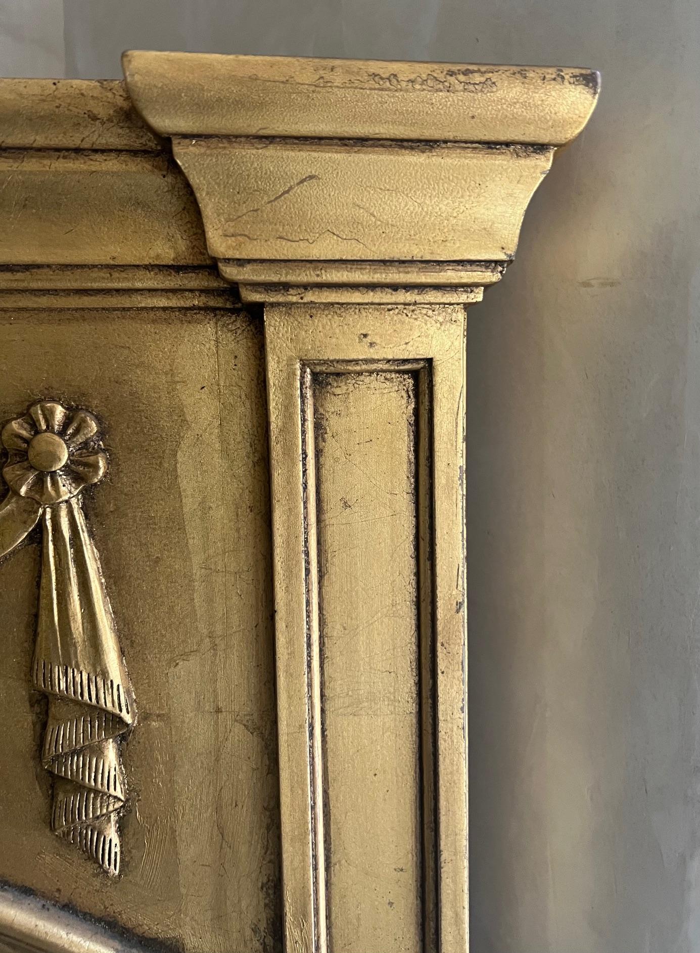 Miroir en bois doré Trumeau de style Régence, c.I.C. en vente 4