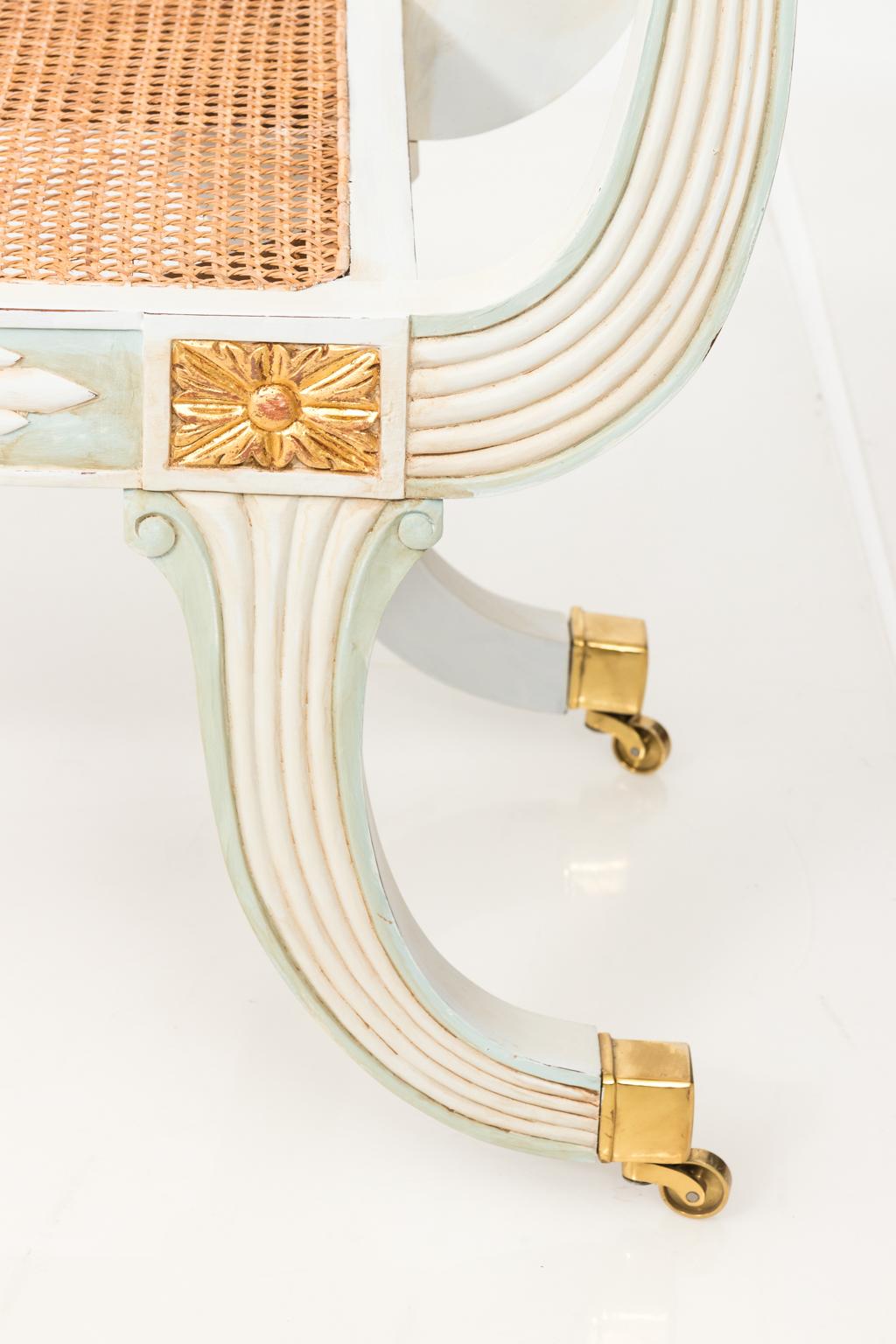 Regency Style Gilded Benches 13