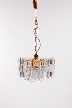 Hängelampe im Regency-Stil aus Murano Glass von Kalmar, 1960 Österreich
