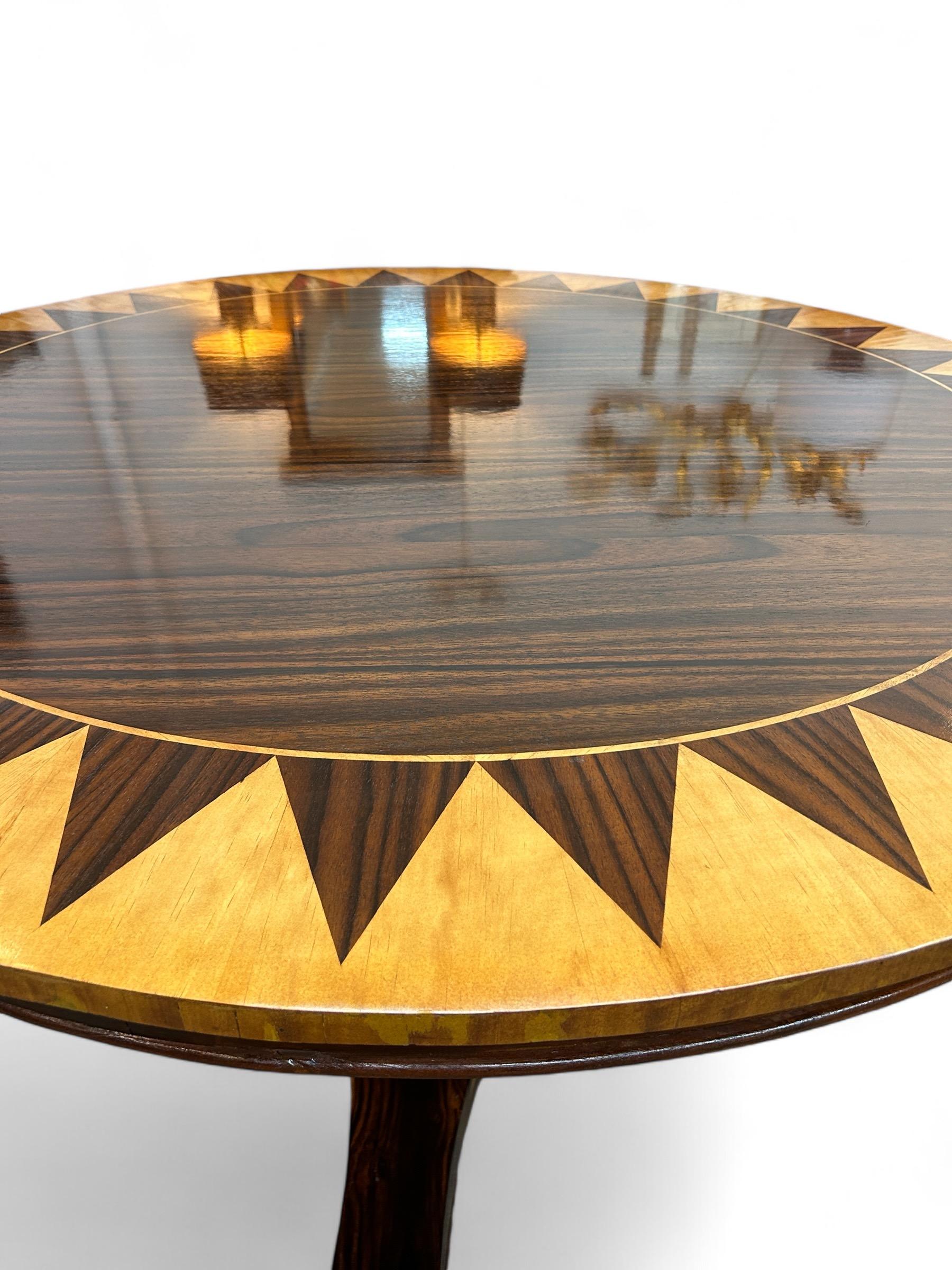 20th Century Regency style Italian Made Center table For Sale