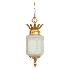Regency Style French Lantern-Chandelier, 1960s