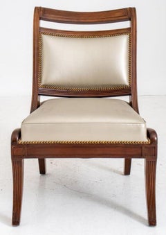 Grande chaise en acajou de style Régence