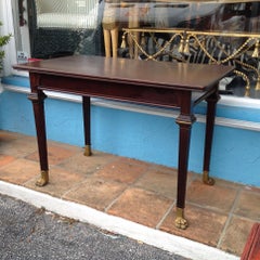 Regency Style Library Table