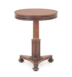 Regency Style Mahogany Adjustable Dumbwaiter