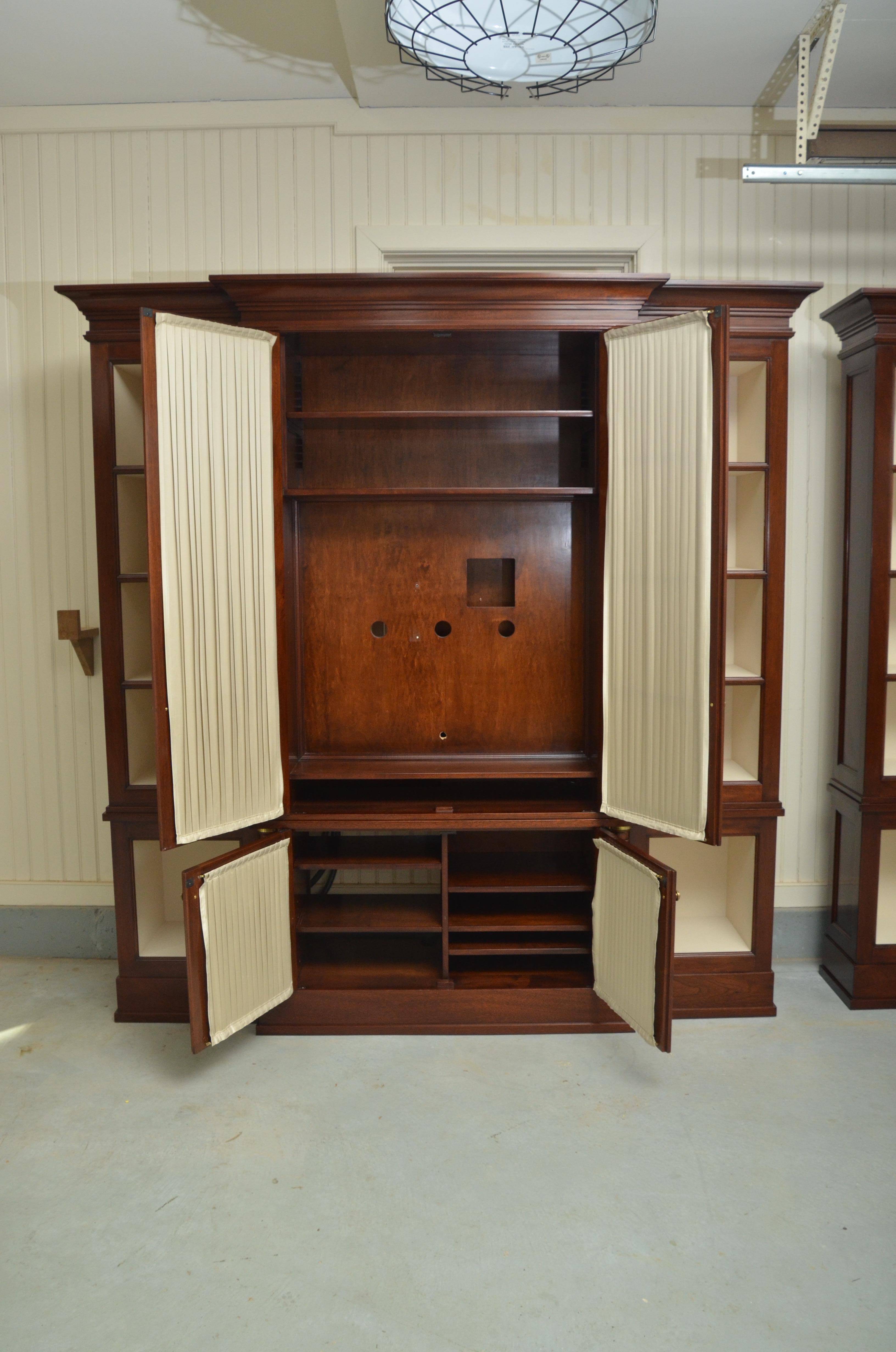 regency style bookcase