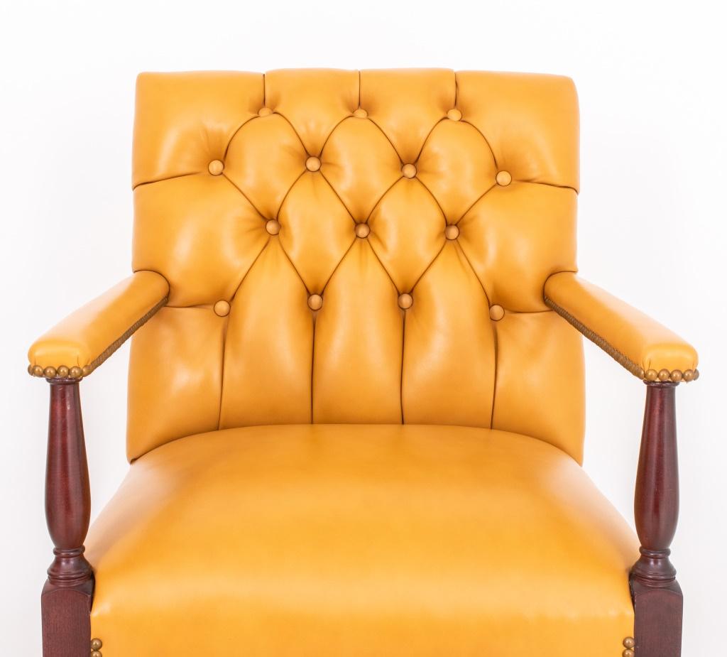 Regency Style Mahogany Billiard Chairs at 1stDibs
