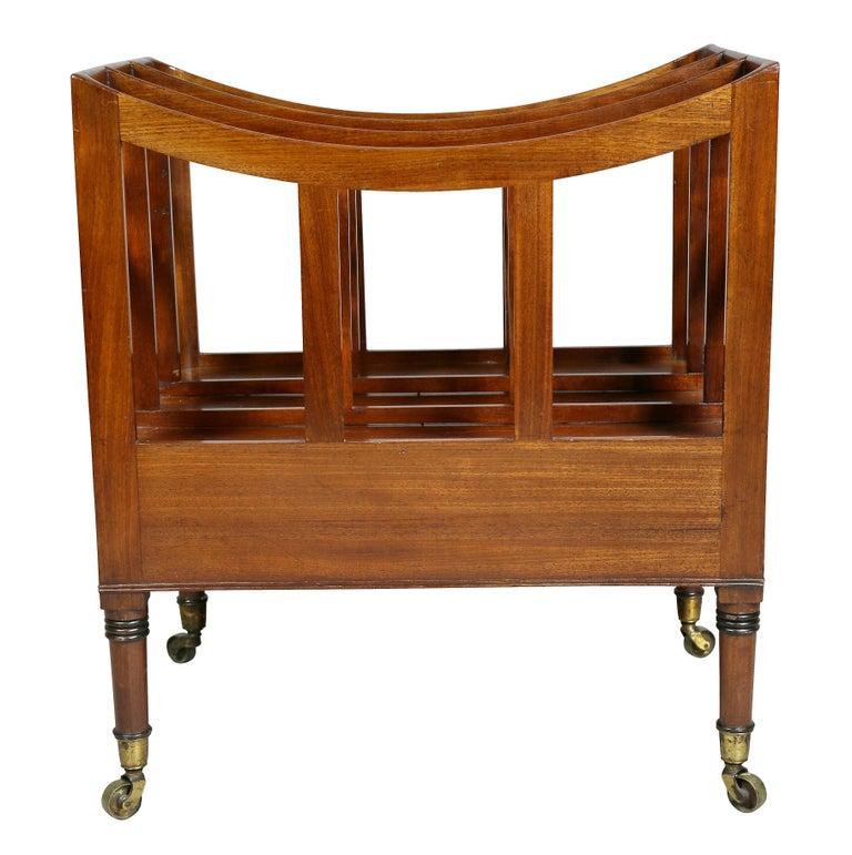 Typical form with a drawer, turned legs and casters. Ex Juan Montoya.